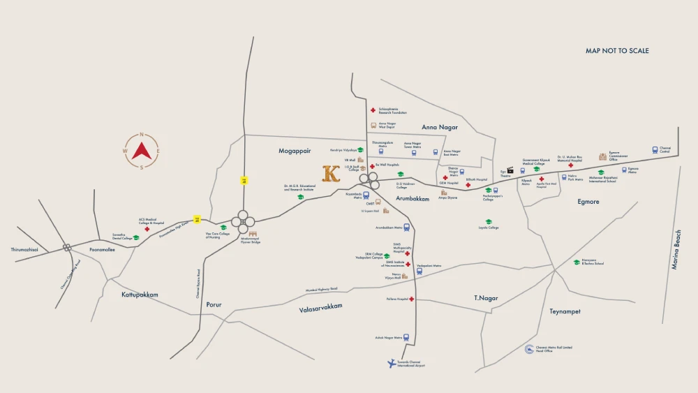 King Life — Location Map
